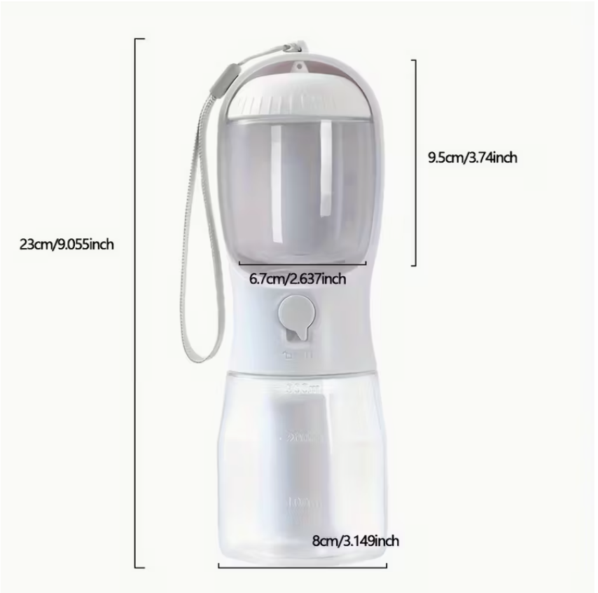PawPal™ TravelMate Bottle (3-in-1)